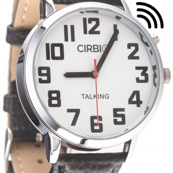Big Talking Watch with Jumbo Numbers for Visually impaired with North American Male Voice